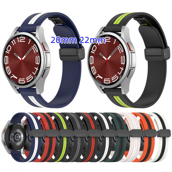 For Amazfit GTR Mini Magnetic Folding Buckle Strap SmartWatch