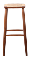 Tabourets de cuisine, tabourets de bar de hauteur comptoir, chaises hautes pour le petit-déjeuner, tabouret de bar avec revêtement en rotin