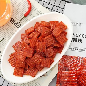 Lakexixi Nostalgia 92g/Bags Handmade Spicy Hunan Latiao Traditional Chinese Gluten Instant Snacks Big Spicy Piece Sticks Blé - Product Image 3