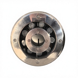 Anneau lumineux LED RGBW contrôlé par DMX512 pour fontaine <span class=keywords><strong>commerciale</strong></span> en acier inoxydable, étanche, 9W/18W/36W, installation facile - Product Image 2