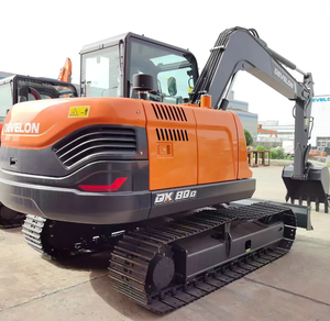 รถขุดไฮดรอลิกขนาดเล็ก DEVELON DX80D 8 ตัน ประสิทธิภาพสูง ขายดี พร้อมบุ้งกี๋ขนาด 0.3 ลูกบาศก์เมตร ใช้งานน้อย (0-2000 ชั่วโมง) - Product Image 2