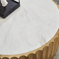 Table d'appoint moderne en métal pour salon d'hôtel ou de maison, idéale pour les petits espaces – Vente en gros usine, mobilier gain de place
