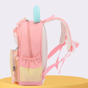 Outdoor Leisure Kindergarten School <b>Backpack</b> Cartoon Pattern Lightweight Durable Oxford Cloth <b>Children</b> <b>Backpack</b> - Product Image 2