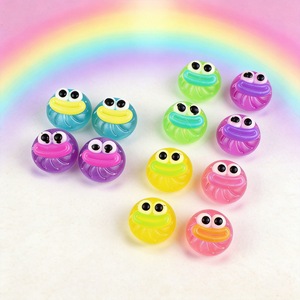 Jouets anti-stress transfrontaliers en cristal en forme de chignon et de boulette, Squishies Fidget en gelée de particules glacées - Product Image 3