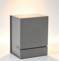 Boîte cadeau rigide de luxe avec logo personnalisé en relief, fermeture magnétique, matériaux recyclés, papier mat de qualité supérieure, boîte à parfum, boîte à bijoux