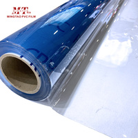 Rouleau de film PVC souple ultra-transparent, feuille plastique haute transparence pour bouées de natation et produits gonflables