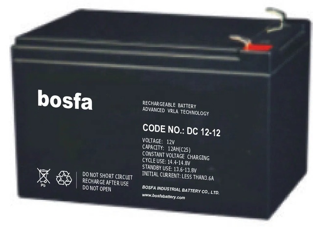 DC12-12 Deep Cycle Lead Acid Battery 6 Mf 12 12v 12ah 20hr for Backup Power