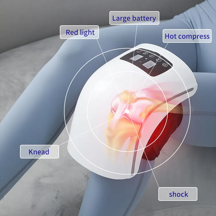 الأكثر مبيعاً علاج طبيعي ماكينة تسخين الركبة الكهربائية مع علاج حراري