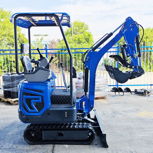 Mini Escavatore ad Alta Efficienza da 1,2 Tonnellate per Agricoltura e Silvicoltura, Micro Escavatore Cingolato Conforme EPA, Micro Scavatore Diesel in Vendita - Product Image 4