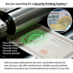 Vales de Seguridad Personalizables con Logotipo de Holograma Anti-Falsificación Impreso en Papel Kraft y Recubierto, Cupón Seguro con Código QR - Product Image 6