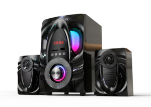 ערוץ 2.1 עבור מערכת סאונד הביתה 5.2 עם תצוגה led rgb ו שליטה מרחוק עבור מחשב - Product Image 3