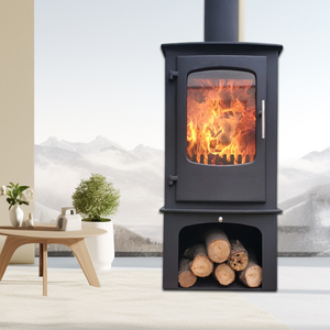 Poêle <span class=keywords><strong>à</strong></span> <span class=keywords><strong>bois</strong></span> 12 kW, poêle <span class=keywords><strong>à</strong></span> combustion fermée autoportant pour Lodge SA - Product Image 1