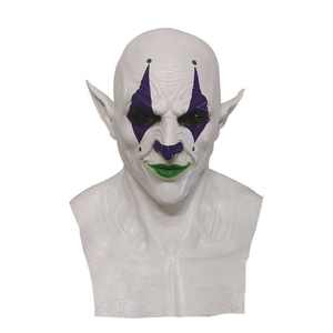 หน้ากากยางลาเท็กซ์รูปตัวตลกปีศาจสำหรับฮาโลวีน หน้ากากแวมไพร์สยองขวัญ ขนาด 42x25 ซม. จากจีน - Product Image 4