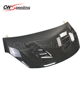 MU STYLE CARBON FIBER <strong>ENGINE</strong> HOOD BONNET for 2021-2022 HONDA JAZZ FIT GR9 - Product Image 4