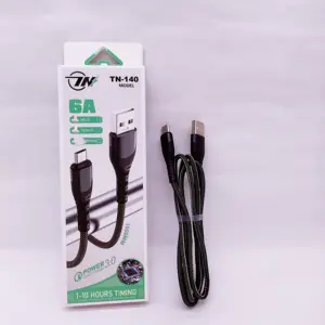 1 Meter USB c Datenkabel Telefon zubehör Datenleitung kabel 2.4a Micro V8 Nylon geflochtenes Schnelllade-USB-Typ c Kabel