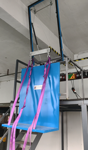 Электрический металлический подъемник-флиппер 220В с регулируемым углом наклона, дистанционным управлением, тросовым приводом, двигателем 0.45кВт, грузоподъемностью 150кг для строительства и складов - Product Image 2