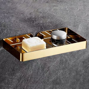 YOTO mural 304 acier inoxydable savon panier plat maison hôtel salle <span class=keywords><strong>de</strong></span> bain étagère <span class=keywords><strong>douche</strong></span> support <span class=keywords><strong>de</strong></span> <span class=keywords><strong>rangement</strong></span> - Product Image 4