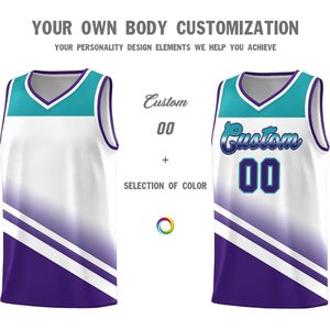 Maillot de basket-ball personnalisé unisexe pour adulte, col en V, sublimé, anti-transpiration, pour l'entraînement, avec nom, numéro et logo de l'équipe - Product Image 4