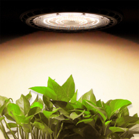 UFO d'intérieur à spectre complet LED élèvent la lumière 300W serre végétale LED plante élèvent le système de croissance léger hydroponique