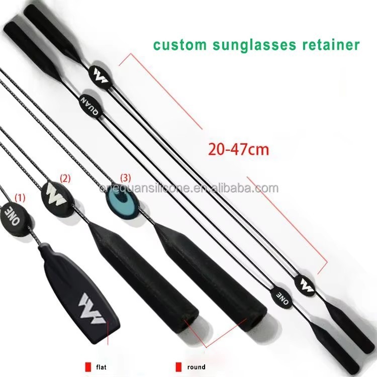 Retro 45cm Colorful Diamond Round Bead Key Ring Badge Holder Wood Silicone Beaded Lanyard for Teacher Student Worker Jewelry Image 2
