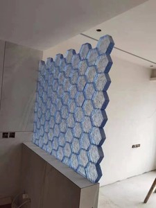 Bán buôn thủy tinh lục giác gạch Giá tinh thể Băng mô hình rõ ràng khối thủy tinh rắn gạch cho phân vùng tường hình dạng tùy chỉnh - Product Image 6