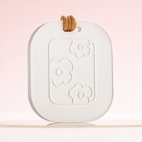 Sachet d'huiles essentielles suspendues personnalisées tablette diffuseur de gypse d'aromathérapie pour armoire domestique plâtre parfumé suspendu