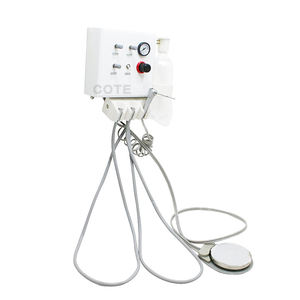 Sedia odontoiatrica portatile pieghevole unità Mobile + unità dentale portatile turbina sedia con luce di funzionamento lampada sputoon e vassoio - Product Image 4