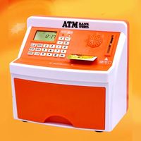 Portable Mode Enfants Électronique, Tirelire Coffre-fort Atm Tirelire Électrique/
