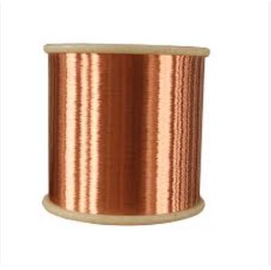 Fil de cuivre rond de haute qualité, revêtement en cuivre, AWG SWG plat, 31 mm², fil d'aluminium émaillé, prix fabricant - Product Image 1