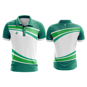 เสื้อโปโลของผู้ชายเสื้อโปโลผ้าโพลีเอสเตอร์ออกแบบได้ตามต้องการ - Product Image 4