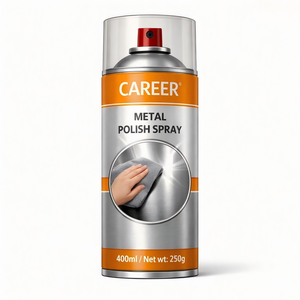 Spray para Pulir Metales CAREER, Eliminador <span class=keywords><strong>de</strong></span> Manchas para Latón, Cobre, Plata y <span class=keywords><strong>Aluminio</strong></span>, Acabado Brillante - Product Image 1