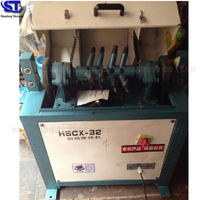 Machine de meulage d'enlèvement de rouille de barre d'acier Machine HSCX-32 économique et durable d'enlèvement de rouille de barre d'acier de rendement élevé