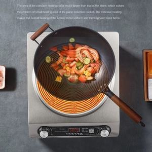 Venta al por mayor de alta potencia 3500W Cocina de Inducción comercial de acero inoxidable perilla de control estufa de inducción - Product Image 6