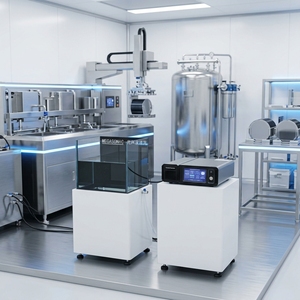 Máquina de Limpieza Ultrasónica para Piezas de Semiconductores, Limpieza de Obleas de Cuarzo, Alta Frecuencia 80-200kHz, Sistema Megasonic para Cuartos Limpios - Product Image 5