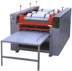 Impressora De Saco De Papel automática com Secador Logotipo Máquina De Impressão Flexo Plástico Não Tecido 4 Cores Fornecidas Impressora De Mesa VERMELHA