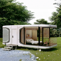 Capsule spatiale modulaire personnalisée, résidence, villa, hôtel, gîte, maison mobile, centre commercial panoramique, attrayante, pratique, très demandée, de haute technologie