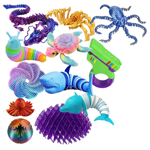 Wholesale TOYSRUNNER 3D Animal Printed Fidget Toys Bulk PLA Sensory Set for Kids & Adults ADHD Relief Therapy CE EN71 Certified - Product Image 1