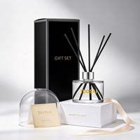 En stock – Bouteilles de diffuseur à bâtonnets ronds de 200 ml, flacons d'huile aromatique, bouteilles de diffuseur en verre vides scellées avec bouchon en liège pour parfum d'ambiance
