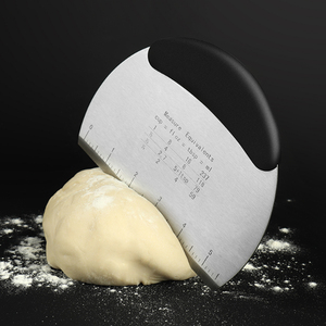 Thép Không Gỉ Dough <span class=keywords><strong>Scraper</strong></span> Pastry Chopper Và <span class=keywords><strong>Silicone</strong></span> Bát <span class=keywords><strong>Scraper</strong></span> - Product Image 3