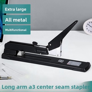 Engrapadora de Largo Alcance para Trabajo Pesado, Capacidad para 200 Hojas, Engrapadora de Encuadernación para Encuadernación con Costura Central, Material de Oficina - Product Image 2