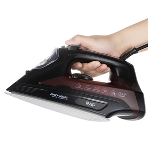 Plancha Portátil Ajustable RAF de 2600w con Suela de Cerámica Antiadherente para Ropa, Plancha Vertical de Mano - Product Image 1