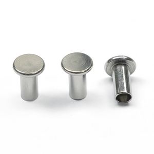 Rivets semi-tubulaires en acier inoxydable 304, tête bombée semi-creuse, 2mm 3mm 4mm, certifiés ISO, tailles personnalisables pour meubles Saitong - Product Image 1