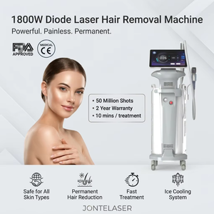 Máquina de Depilación Láser de Diodo con CE Médico, Identificación Automática de Tamaños de Spot y Longitudes de Onda de 755nm, 808nm, 940nm y 1064nm - Product Image 1