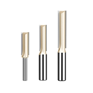 Tideway ดอกเราเตอร์แบบเจาะรู2ร่องสำหรับเครื่อง <span class=keywords><strong>CNC</strong></span> - Product Image 1