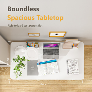 Escritorio de aprendizaje para niños de madera ajustable en altura D Etude Enfant Une Piece Mesa y silla de estudio ergonómica de madera para bebés y niños - Product Image 3