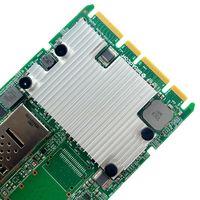 Tarjeta Adaptadora de Red Ethernet Broadcom BCM957504-N1100FZ 100 Gb/s QSFP56 OCP 3.0, Interfaz PCIe PCI SFP, Servidor Inalámbrico Interno