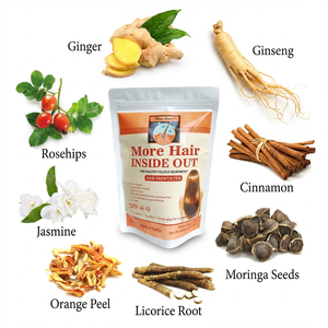 OEM Factory Wholesale Private Label Hair Growth <strong>Tea</strong> <strong>Slimming</strong> Detox <strong>Tea</strong> Organic Ginseng Herbal Weight Loss Flat Tummy - Product Image 3