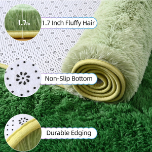 Trang chủ hiện đại trang trí lớn Fluffy Thảm Tie-Dye khu vực thảm cho phòng ngủ phòng khách xù xì thảm - Product Image 6