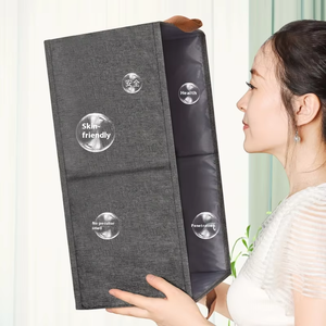 منظم ملابس بأدراج، حقائب تخزين لغرفة المعيشة، تصميم حديث بإطار فولاذي ولوح بولي بروبيلين، قابل للطي ثلاثي الأبعاد - Product Image 2