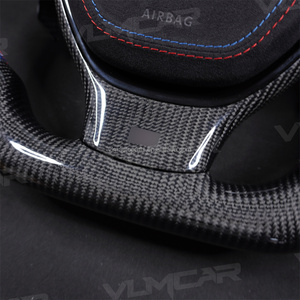 Volante de fibra de carbono con pantalla LED personalizada privada para <span class=keywords><strong>BMW</strong></span> <span class=keywords><strong>Serie</strong></span> <span class=keywords><strong>5</strong></span> F10/F18/con paletas de cambio - Product Image 4